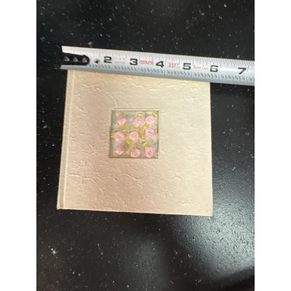 Floral Notebook Cream Journal Coquette Girly Soft Girl Artsy Diary
